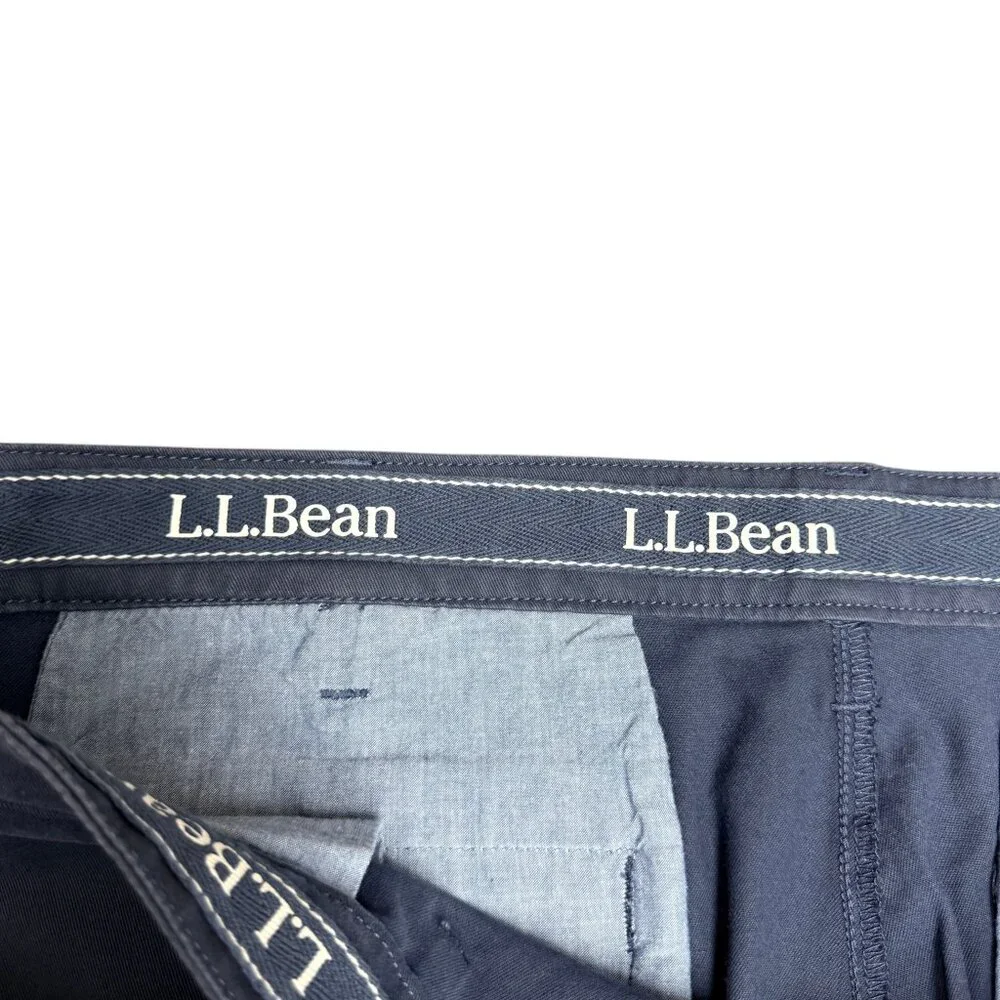L.L. BEAN Men's EUC Comfort Stretch Chino Pants Navy | Size 40‎ X 29